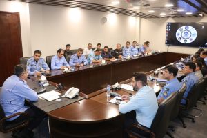 IG Rizvi reviews law & order, directs officers to improve patrolling, service delivery
