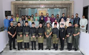 Flag hoisting Ceremony held in Conjunction of Malaysia's 68th National Day