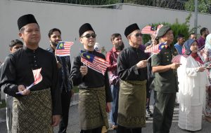 Flag hoisting Ceremony held in Conjunction of Malaysia's 68th National Day