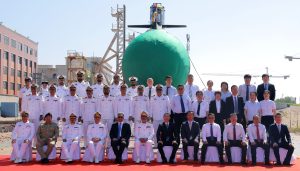 Pak Navy launches 3rd Hangor class submarine in China