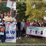 Washington Rally demands Freedom for All Kashmiri political prisoners