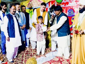 Gujjar Khan commemorates Prophet Muhammad’s (PBUH) 1500th birth anniversary with grand rally
