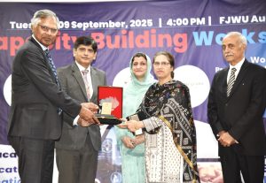 FJWU leads strategic workshop to elevate Pakistani universities to global standards