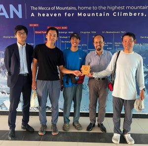 Japanese climbers summit Hasho Peak II in Karakoram