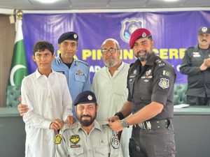 DG Safe City, CTO Hamzah honour promoted ITP officers in rank pinning ceremony