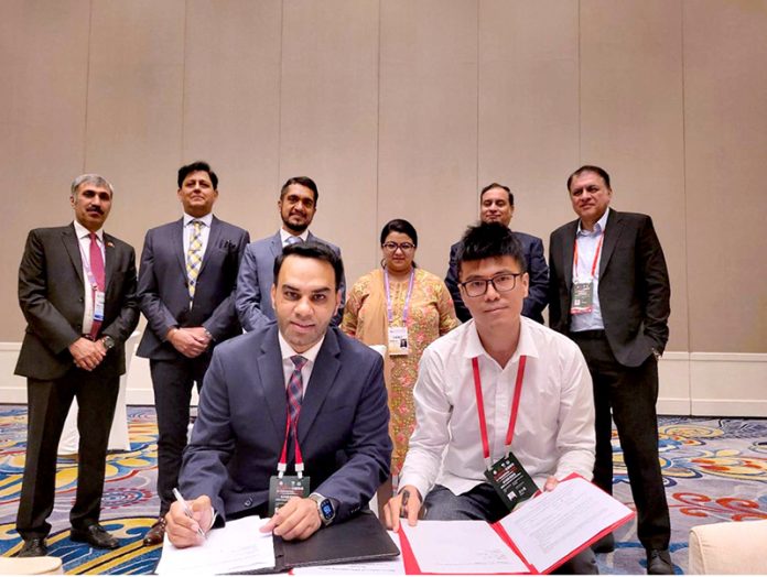 Federal Minister for IT & Telecom, Ms. Shaza Fatima Khawaja, witnesses the signing of multiple landmark MoUs during the 2nd Pakistan-China B2B Conference in China. The agreements focus on emerging technologies, digital innovation, and strengthening investment cooperation between the two countries