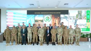 U.S Deputy Chief Mission in Pakistan Natalie Baker and Delegation of U.S. ARCENT visited National Emergencies Operation Center at NDMA HQs