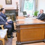 Chairman OPF Qamar Raza and Managing Director OPF Afzaal Bhatti called on Prime Minister Muhammad Shehbaz Sharif.