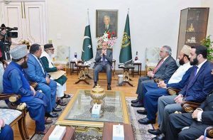 Bangladesh's Adviser on Religious Affairs, Dr. Abdul Fayez Muhammad Khalid Hossain calls on Prime Minister Muhammad Shehbaz Sharif
