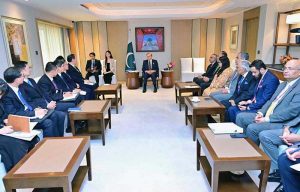 Minister for Industry and Information Technology of People's Republic of China, Li Lecheng calls on Prime Minister Muhammad Shehbaz Sharif