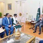 Bangladesh's Adviser on Religious Affairs, Dr. Abdul Fayez Muhammad Khalid Hossain calls on Prime Minister Muhammad Shehbaz Sharif