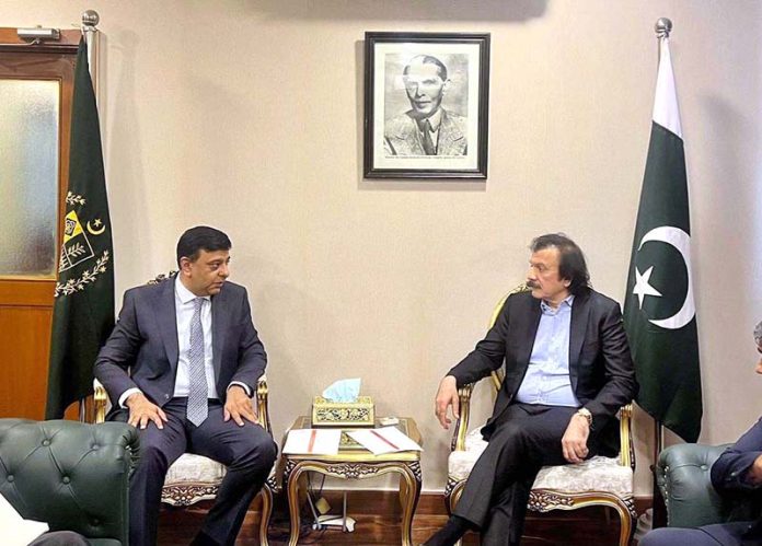 CEO Milat Tractors called on Special Assistant to the Prime Minister Haroon Akhtar Khan to discuss Tractor Policy