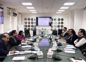 Special Assistant to the Prime Minister on Industries and Production, Haroon Akhtar Khan, chairs the 31st Board Meeting of SMEDA at the Ministry of Industries and Production