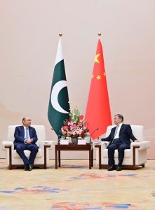 President Asif Ali Zardari in a meeting with Mr. Li Shulei, Member of the Political Bureau and Secretariat of the Communist Party of China Central Committee and Minister of the Publicity Department of the CPC Central Committee.