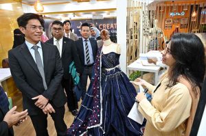 Thailand’s Ambassador to Pakistan, Rongvudhi Virabutr, along with ASEAN Ambassadors, visits Niftysphere Institute of Arts & Designing during the Award and Appreciation Ceremony.