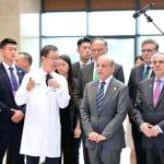 Prime Minister Muhammad Shehbaz Sharif visits the Anzhen Hospital in Beijing