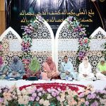 Students are reciting Naats in connection with Eid Milad-un-Nabi (PBUH) at Government College Women University Faisalabad (GCWUF)