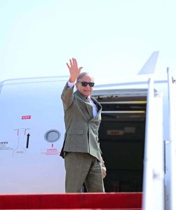 Prime Minister Muhammad Shehbaz Sharif departs for his official visit to Riyadh.