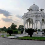 An attractive view of Fatima Jinnah Park at F-9 in the Federal Capital.