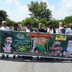 The Eid Milad Un Nabi (PBUH) procession on its way at G-7