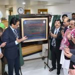 Prime Minister’s Political Adviser Senator Rana Sanaullah Khan is inaugurating the renovation of FCCI Complex during his visit to Faisalabad Chamber of Commerce & Industry (FCCI).