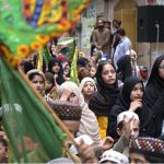A large number of children participate in a rally in connection with Eid Milad-un-Nabi (SAWW) celebrations organized by Madrasa Siddiquia Mehria Madina Town, Dhoke Do Lal