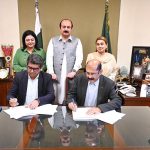 Chairman Prime Minister's Youth Programme, Rana Mashhood Ahmad Khan, witnesses the signing of a LOI between PASHA and the Prime Minister's Youth Programme in federal capital