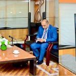 Prime Minister Muhammad Shehbaz Sharif chairs a meeting to review damages and relief operations in the wake of recent floods
