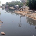 - A scene of devastation in Korangi area’s PMT Society, where contaminated rainwater has inundated the locality, highlighting persistent sanitation issues caused by poor drainage and inadequate infrastructure.
