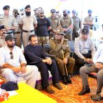 Federal Minister for Communications Abdul Aleem Khan, Senior Punjab Minister Maryam Aurangzeb, and provincial ministers inspect flood-affected portions of the Multan M-5 Motorway. Secretary Communications, Chairman NHA, Commissioner Multan, and senior officials briefed them on restoration efforts