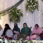 Mehfil-e-Milad organized by the Directorate of Electronic Media & Publications (DEMP) in observance of the 1500th Eid Milad-un-Nabi at the Pak-China Center