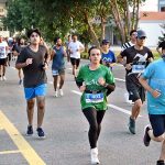 A large number of participants take part in the 5 KM Race Series organized by Islamabad Running Club at Jinnah Sports Complex.