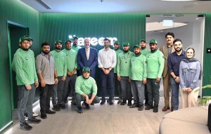 Ambassador Faisal Niaz Tirmizi, Pakistan's Envoy to the United Arab Emirates, visits Careem headquarters in Dubai Media City and meets with Pakistani captains. He was received by Chief Executive Officer and Co-Founder Mr. Mudassir Sheikha. Both praised the captains' dedication and contributions.