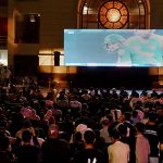 Fans enjoy watching the India-Pakistan Super Fours stage clash of the Asia Cup on a big screen at Port Grand.