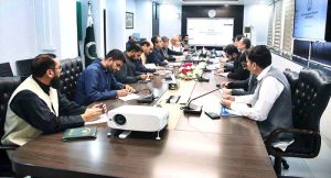 Federal Minister for Power Division, Sardar Awais Ahmad Khan Leghari, in a meeting with the Asian Development Bank delegation led by Director Energy, Joonho Hwang