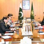 U.S. Chargé d’Affaires Natalie A. Baker meets Federal Minister for Railways Muhammad Hanif Abbasi; discusses regional connectivity, investment, and reform initiatives under the Prime Minister’s vision