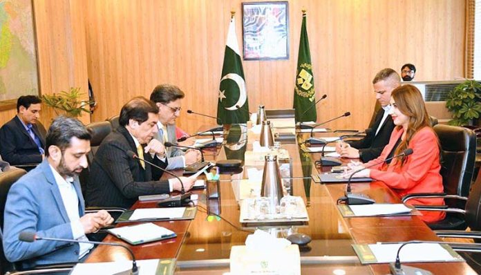 U.S. Chargé d’Affaires Natalie A. Baker meets Federal Minister for Railways Muhammad Hanif Abbasi; discusses regional connectivity, investment, and reform initiatives under the Prime Minister’s vision