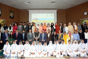 Chairman Prime Minister Youth Programme Rana Mashhood Ahmad Khan addressing the session of Youth Engagement & Skill development.