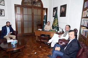 Prime Minister Muhammad Shehbaz Sharif chairs a meeting regarding electricity bills in flood hit areas.