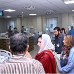 First Lady and Member of National Assembly Bibi Aseefa Bhutto Zardari along with Provincial Minister for Health Dr. Azra Fazal Pechuho visits Benazir Institute of Urology and Transplantation (BIUT) Shaheed Benazirabad. She also inspected the state-of-the-art robotic surgery, dialysis center, radiology and laboratory and inaugurated the Central Sterilization Services Department (CSSD)