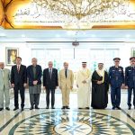 Interior Minister of Bahrain General Rashid Bin Abdullah Al Khalifa calls on Prime Minister Muhammad Shehbaz Sharif