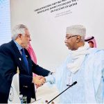 Deputy Prime Minister and Foreign Minister Senator Mohammad Ishaq Dar met with the OIC Secretary General, Hissein Brahim Taha on the sidelines of Foreign Ministers’ preparatory meeting for the Emergency Arab-Islamic summit.