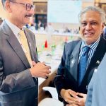 Deputy Prime Minister and Foreign Minister, Senator Mohammad Ishaq Dar, held a pull-aside meeting with Bangladesh’s Foreign Affairs Adviser Md Touhid Hossain on the sidelines of Foreign Minister’s preparatory meeting for the Emergency Arab-Islamic Summit.