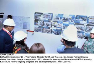 Federal Minister for IT & Telecom, Ms. Shaza Fatima Khawaja, graced the graduation ceremony of 30 startups from NIC Karachi’s 12th Cohort, which also marked the center’s 1st anniversary.