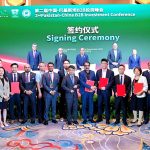 Prime Minister Muhammad Shehbaz Sharif participates in the MoU exchange ceremony of the 2nd Pakistan-China B2B Investment Conference