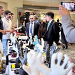 Pakistan’s High Commissioner to Canada Muhammad Saleem attends the Pakistan–Canada Sports Trade Show in Mississauga