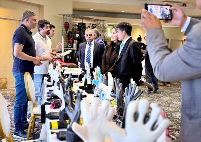 Pakistan’s High Commissioner to Canada Muhammad Saleem attends the Pakistan–Canada Sports Trade Show in Mississauga