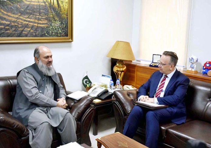 Federal Minister for Commerce, Jam Kamal Khan, meets Ambassador of Poland to Pakistan, Maciej Pisarski, to explore new horizons of cooperation in trade, energy and investment
