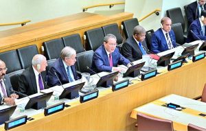 Prime Minister Muhammad Shehbaz Sharif attends High Level Meeting of the Global Development Initiative (GDI) on the theme "Recommit to our Original Aspirations, United to Build a Brighter Future of Global Development" convened by the Chinese Premier H.E Li Qiang