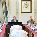 Prime Minister Muhammad Shehbaz Sharif chairs a meeting to review flood situation and ongoing rescue & relief operation